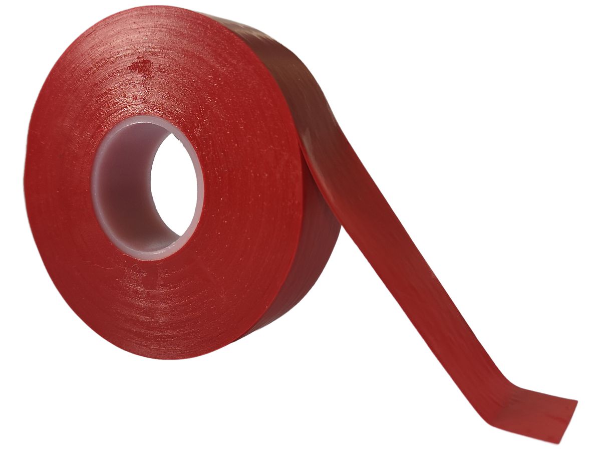 Isolierband ELBRO PVC, B=19mm L=20m Stärke 0.13mm, rot