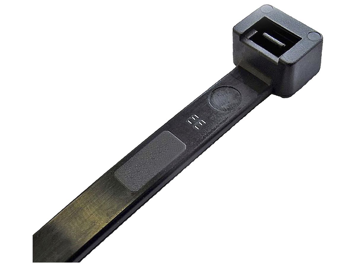 Kabelbinder UV Plica 4.5×280mm schwarz