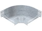 Bogen BET RB 90° 110×300mm Stahl feuerverzinkt