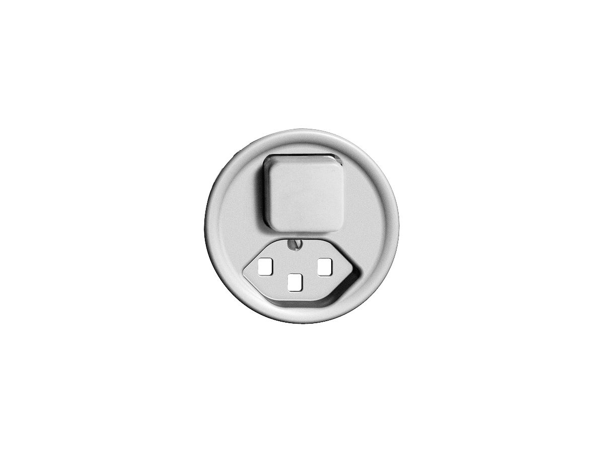 Frontset FH T23 weiss Ø58mm für Kleinkombi