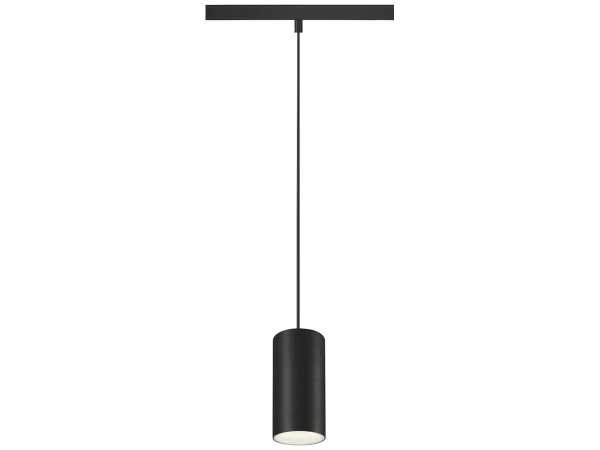 LED-Pendelleuchte SLV NUMINOS S 48V AD 16W 1350lm 940 DALI Ø60 schwarz/weiss