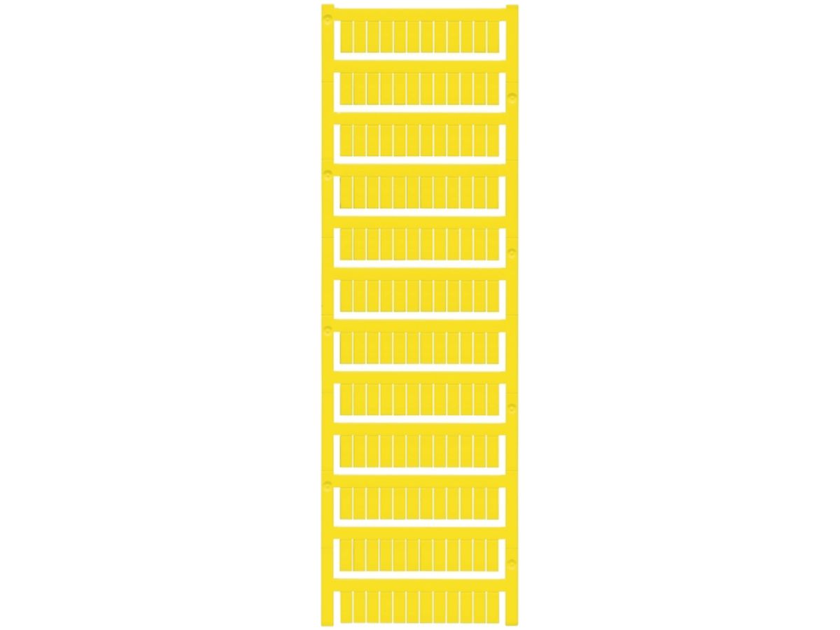 Klemmenmarkierer Weidmüller MultiCard WS 12×5mm PA66 gelb