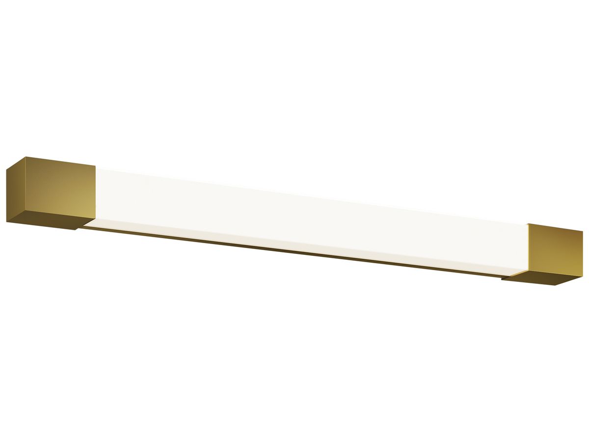 LED-Wandleuchte Philips Rover SQ 10W 1500lm 827 IP44 628×50×52mm Messing