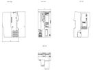 SPS-Interfacemodul Siemens SIMATIC ET200SP PROFIBUS IM155-6DP HF 3-teilig