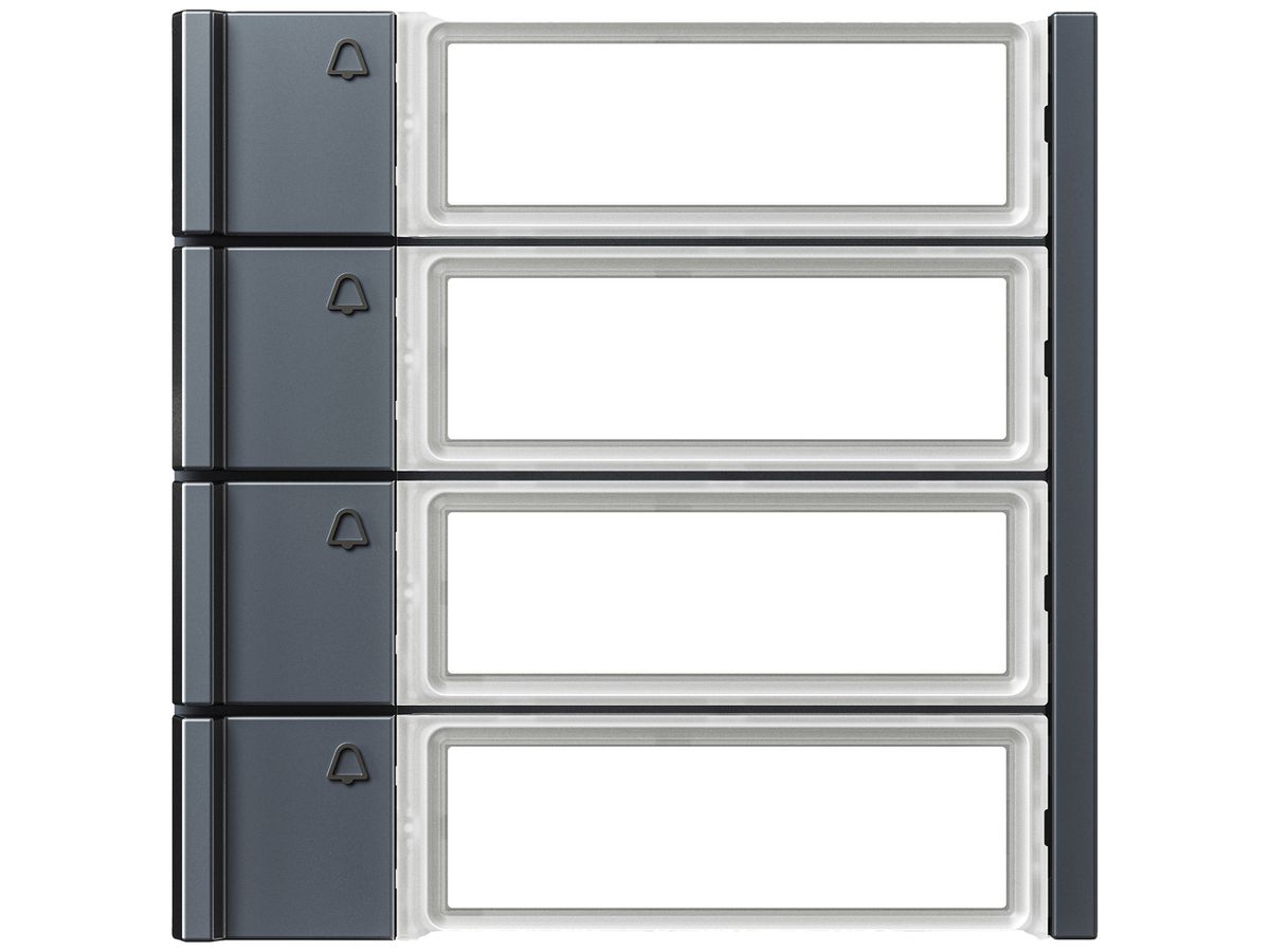 Ruftasten-Modul Siedle Vario Bus 4 12V anthrazit