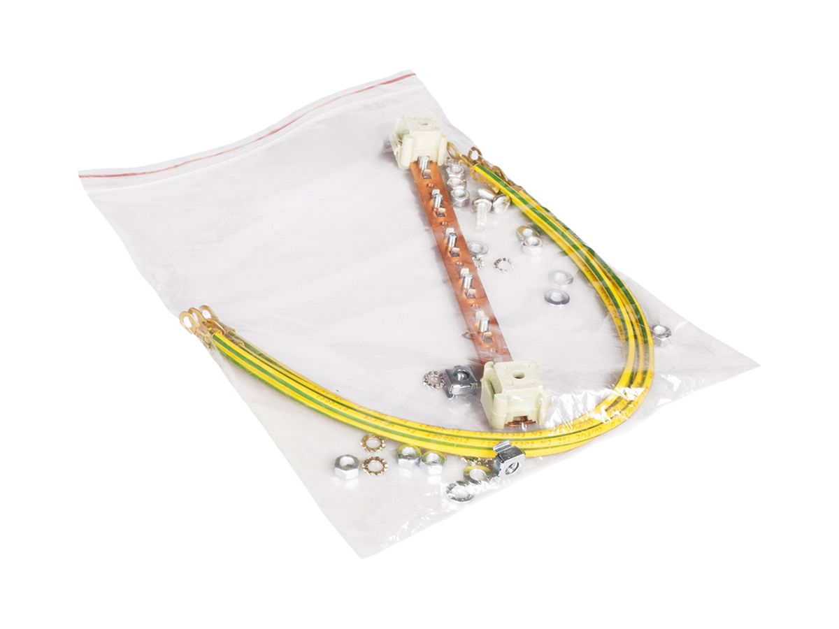 Potenzialausgleich-Set ROLINE 6×Anschluss Kupfer 220×25×25mm