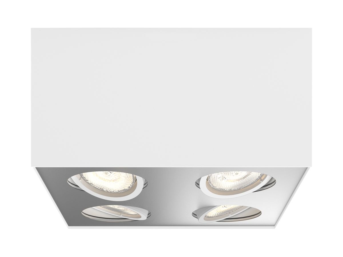 LED-Deckenleuchte myLiving Box, 4×4.5W 2700K 2000lm 202×100×202mm IP20 weiss