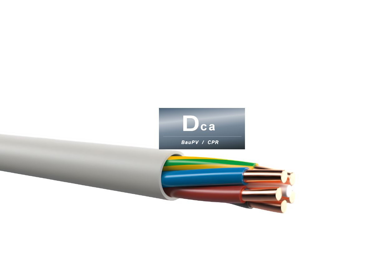 FE0 3x1.5mm² LNPE Dca gr - Dca, s2 d2 a2