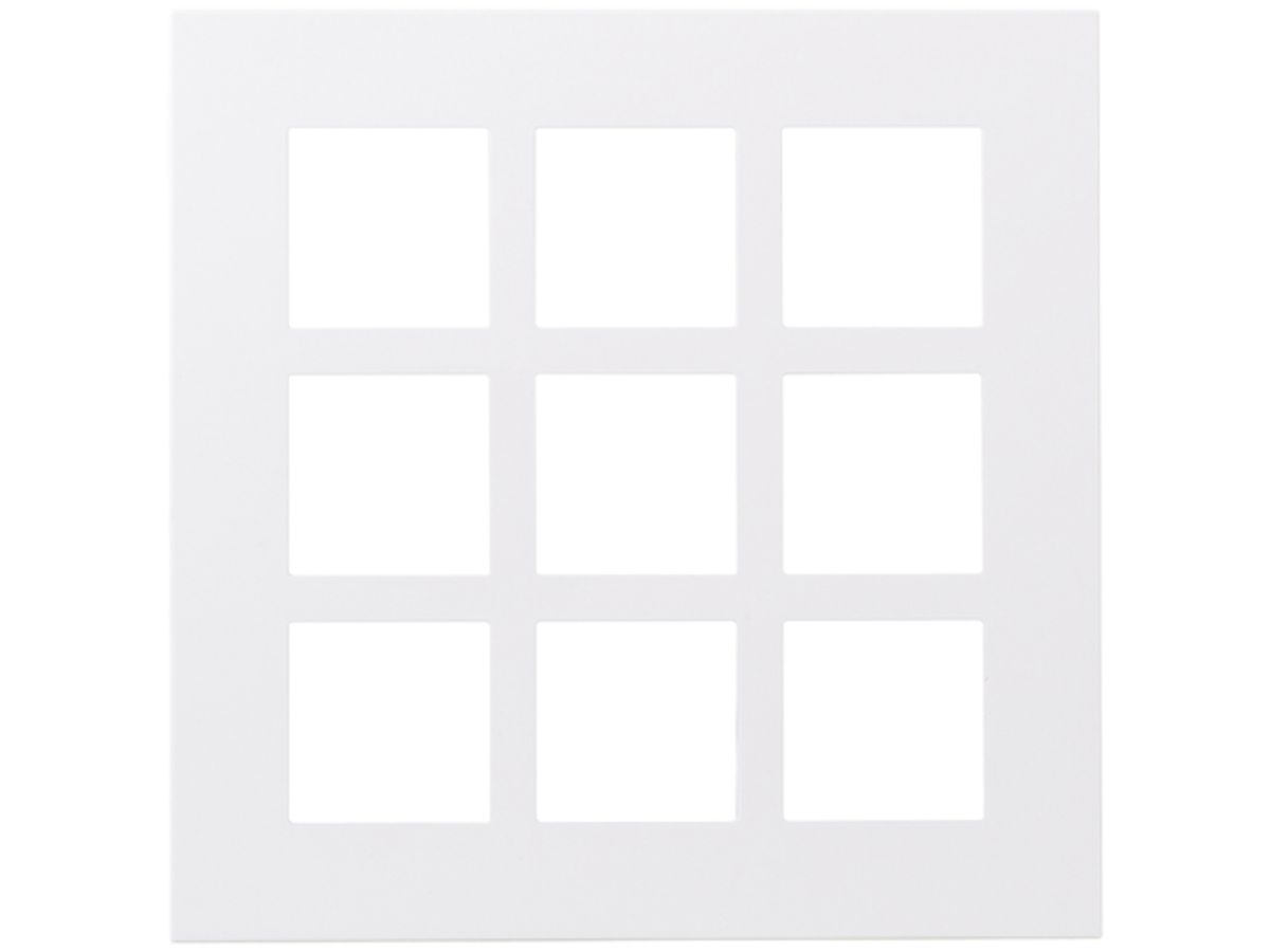 UP-Kopfzeile Legrand Arteor 3×3, weiss
