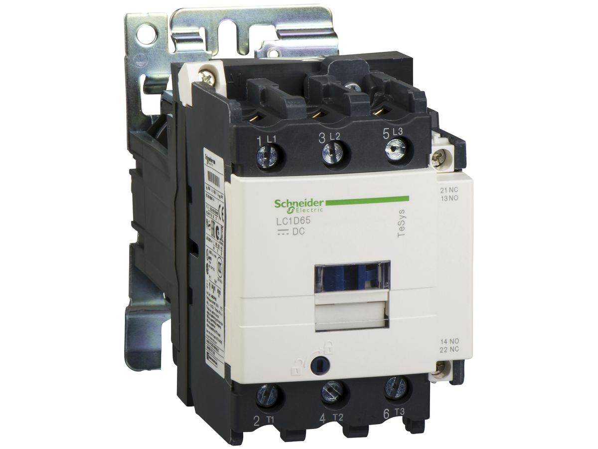 Schütz Schneider Electric LC1 80A 24V 1S+1Ö