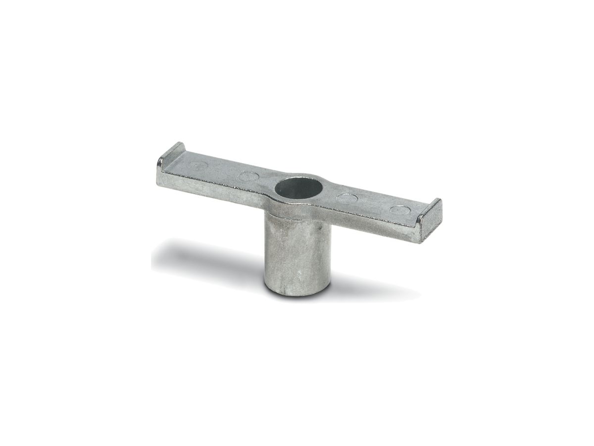 Auflagebock AB/SS-M für Sammelschiene grau