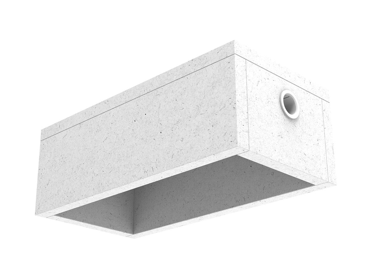 EB-Gehäuse Spotbox Feuerbox maxi EI30 300×150×105 mm