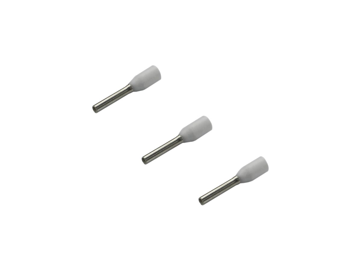 Aderendhülse Rittal AS 4050.764 0.75mm² 8mm weiss 500Stk