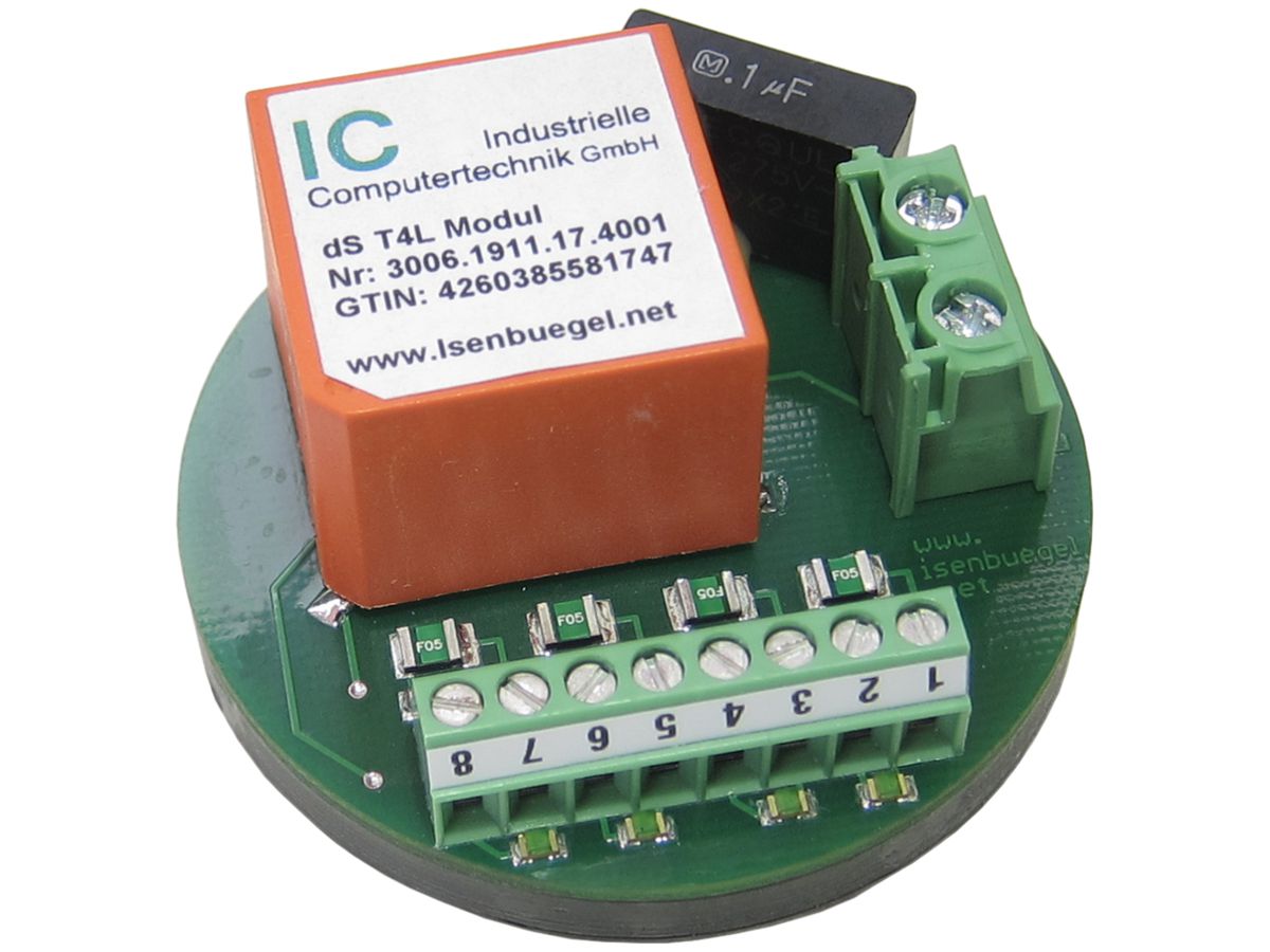 EB-Tastermodul digitalSTROM IC, geeignet für Kleinspannungstaster 4-fach