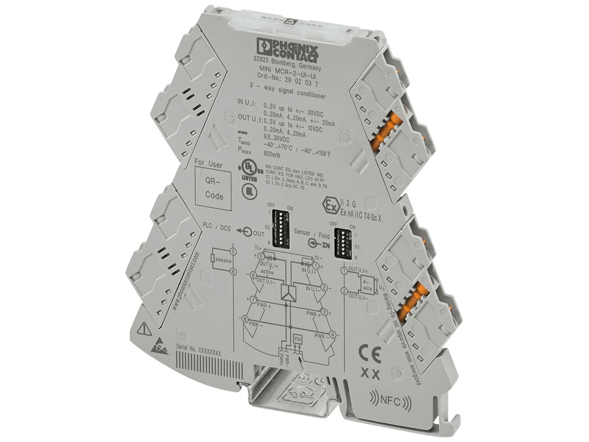 Trennverstärker PX MINI MCR-2-UI-UI