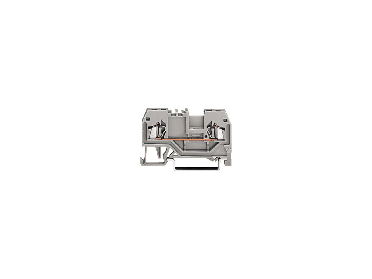 Klemme 2-Leiter WAGO 1.5mm² grau