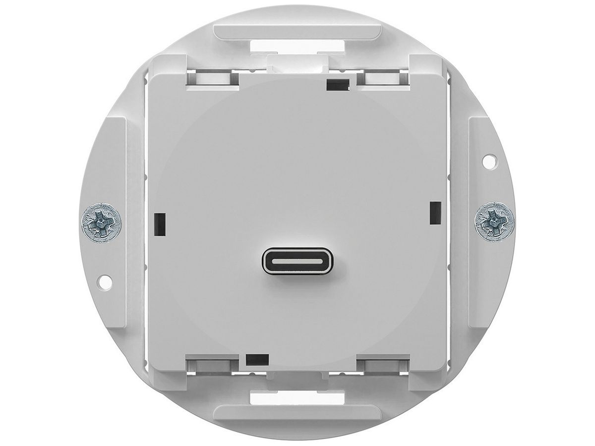 USB-Ladesteckdose Hager Typ C 65W 3250mA