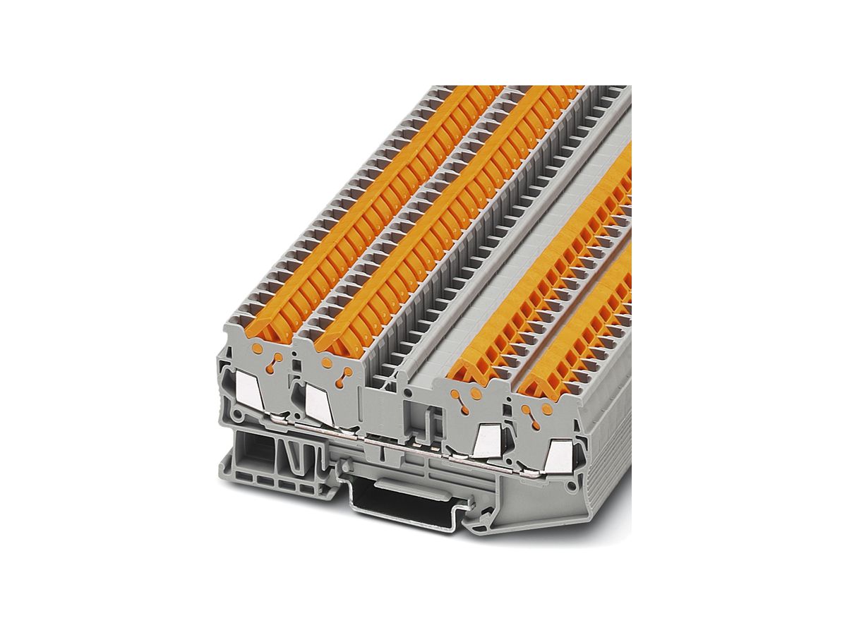 Reihenklemme 0.25…1.5mm² grau Schnellanschluss QTC 1.5-QUATTRO
