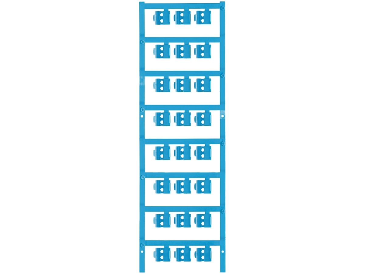 Leitermarkierer Weidmüller MultiCard SFC für Ø3…5mm 12×5.8mm PA66 blau