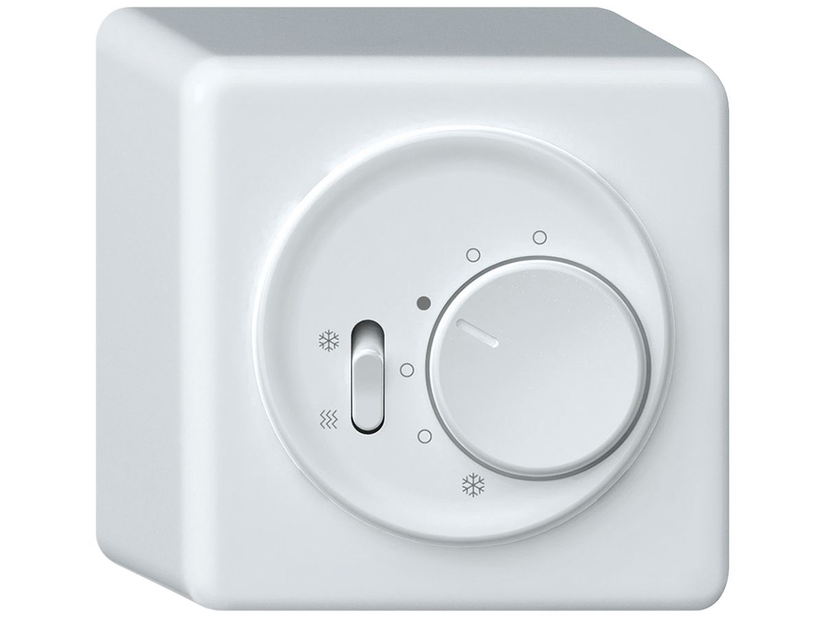AP-Raumthermostat origin Heiz-/Kühlschalter 230VAC 5…30°C 10A weiss