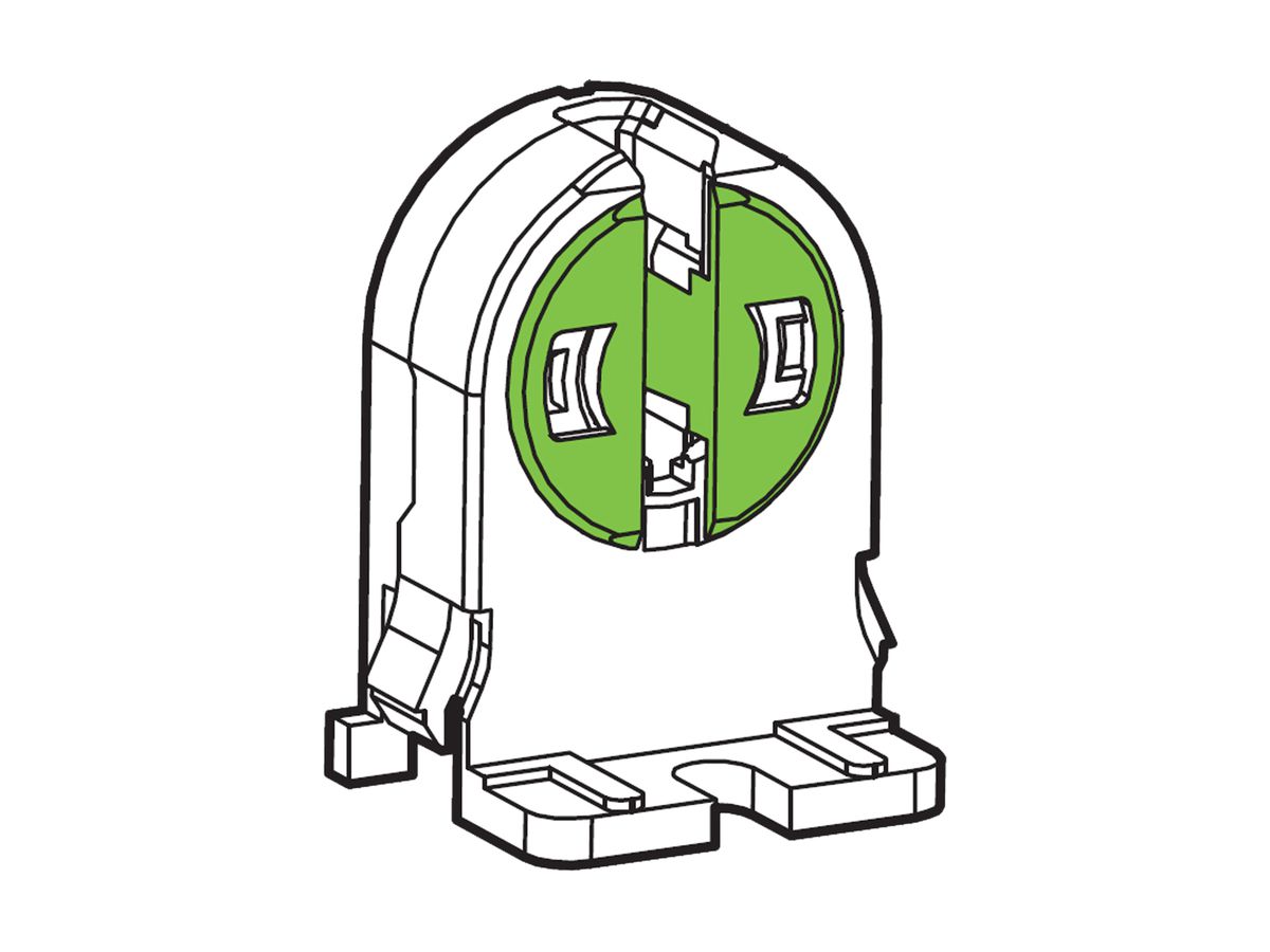 Fassungssockel G5 für 4…80W steckbar