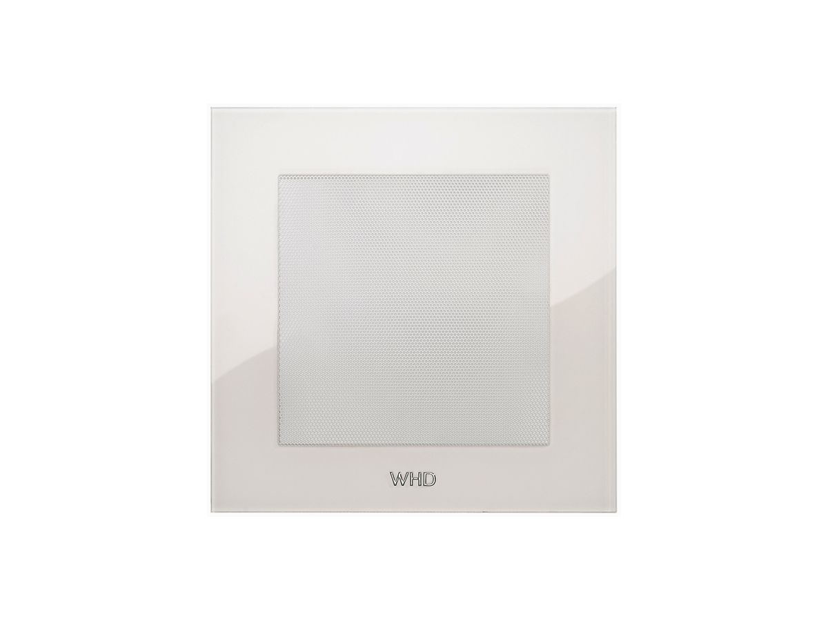 Blende WHD AGBW M 180 W Acrylglas quadratisch mit Gitter ws für M/R 180