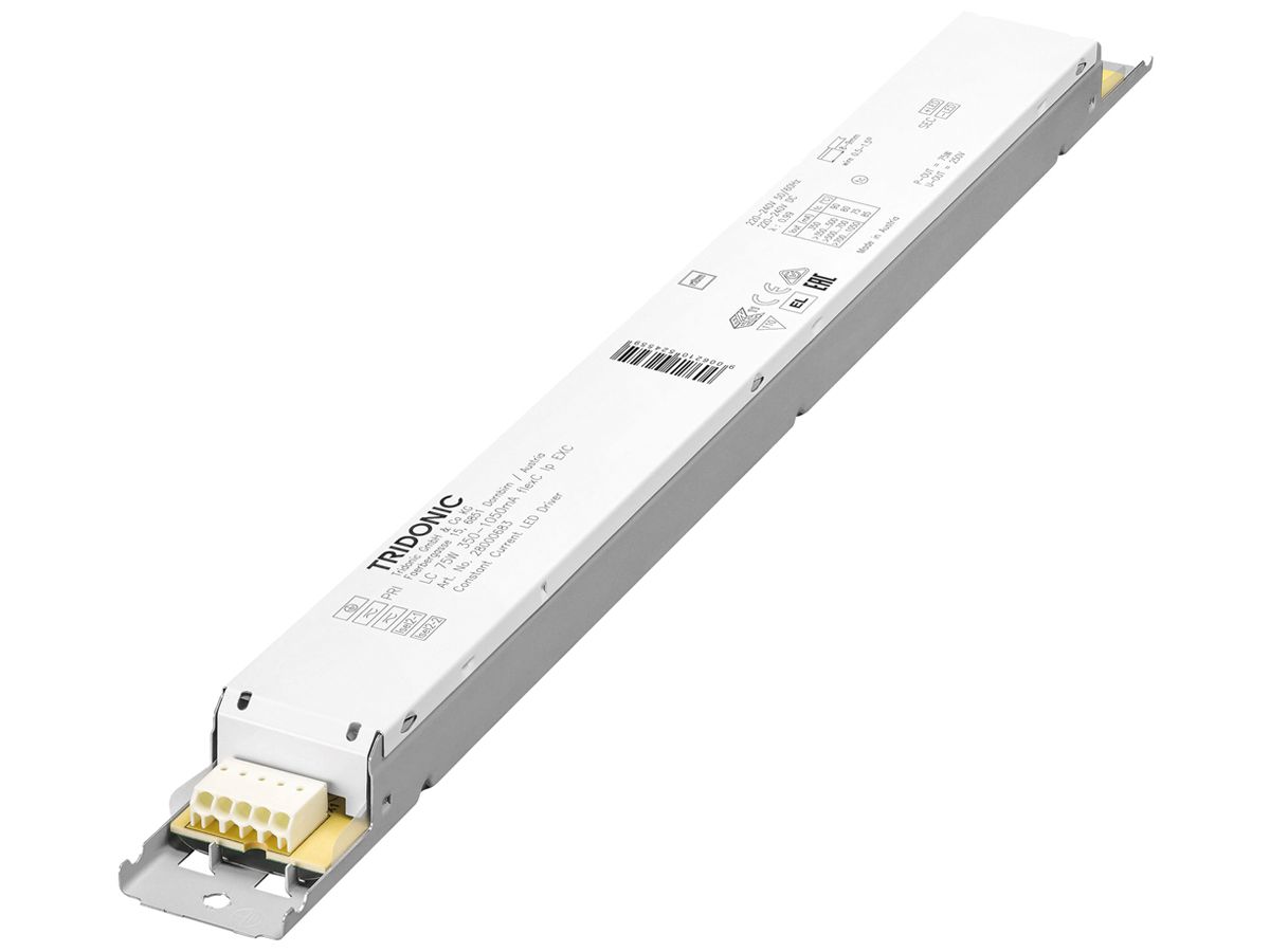 LED-Betriebsgerät Tridonic 38.5…75W 40…110V 350…1050mA ON/OFF