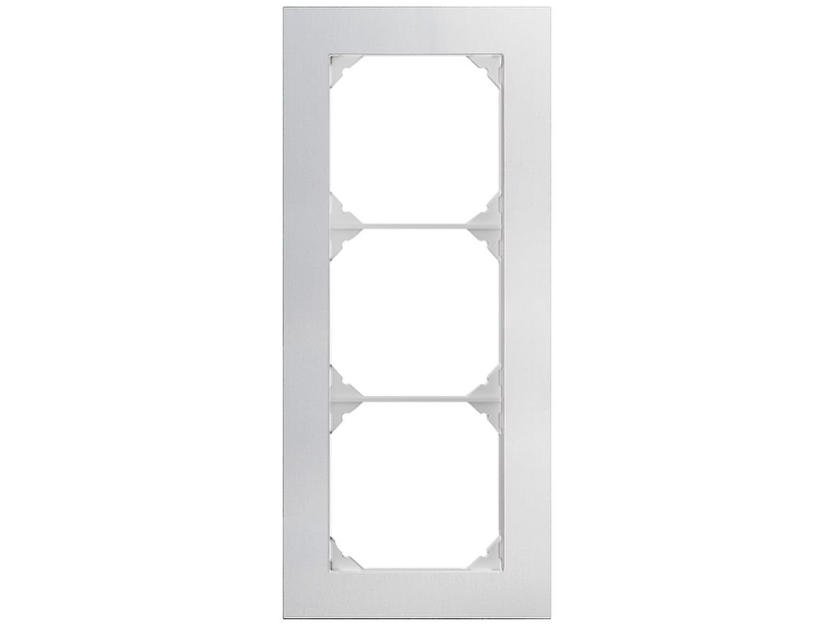 UP-Kopfzeile EDIZIO.liv prestige SNAPFIX® 3×1 94×214mm Aluminium