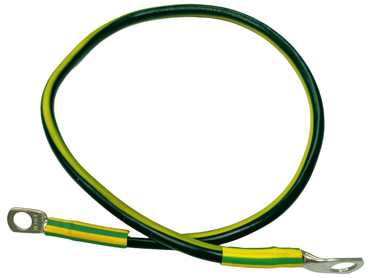 Flex-Verbinder ELBRO 25mm² 500mm mit Kabelschuhen Ø8.5mm