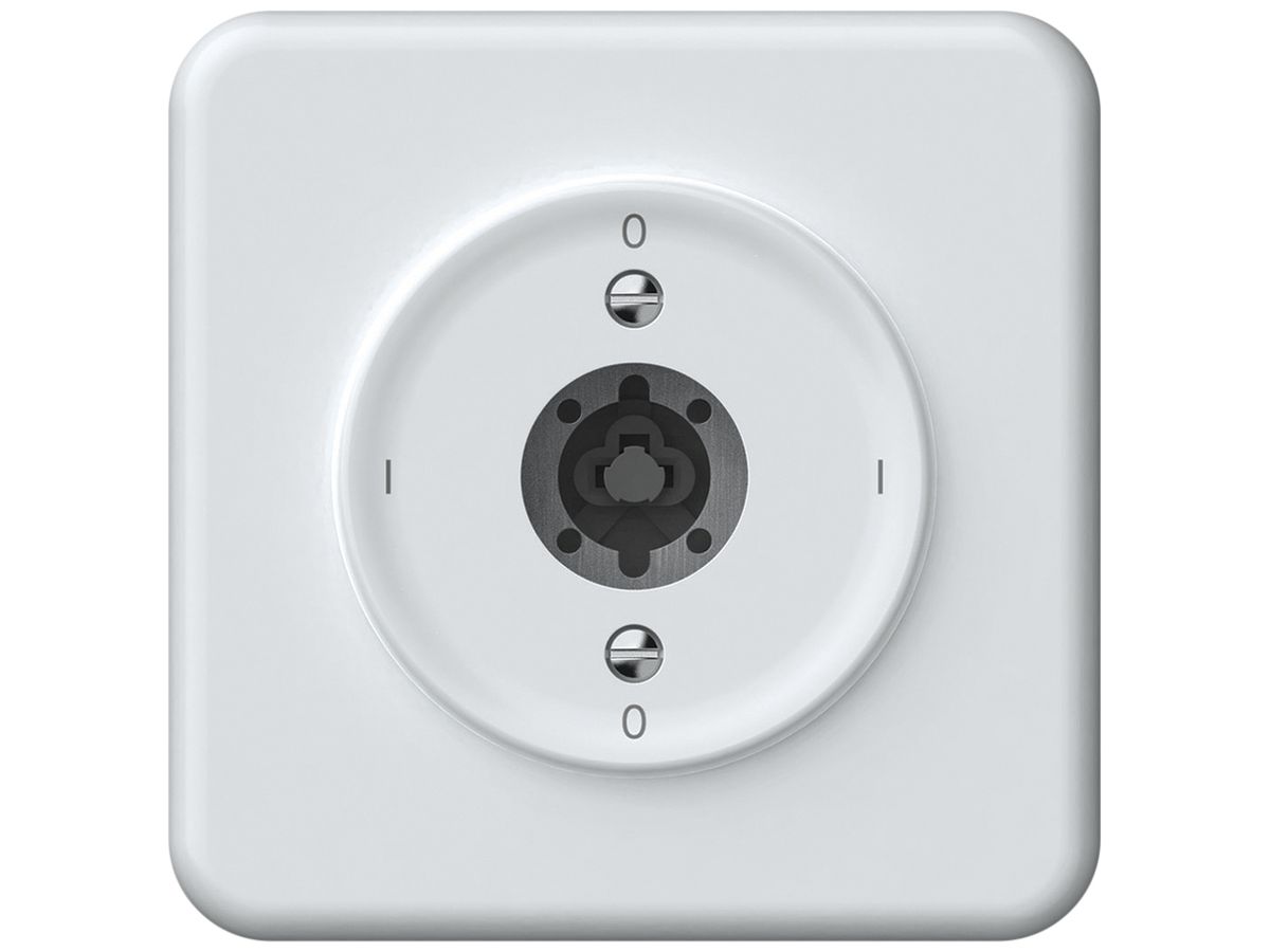 UP-Schlüsselschalter origin Ausschalter 0/1L 16A 250V 0-I-0-I 92×92mm weiss