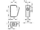 Sammelhalterung Bettermann 30×3×1.5mm² verzinkt