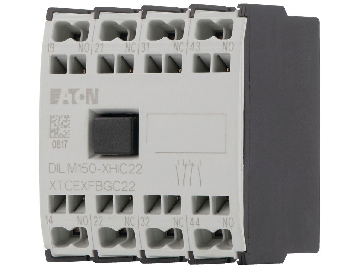 Hilfsschalter Eaton DILM150-XHIC22 2NO 2NC 6A Federzuganschluss
