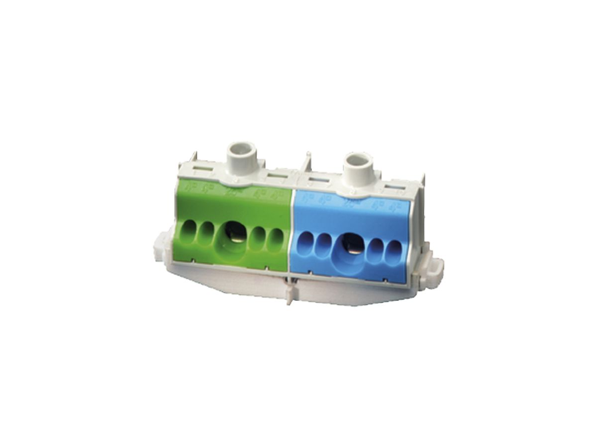 Verbindungsklemme Hensel PE+N 2×25mm², 8×4mm²