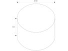 EB-Gehäuse SLV DASAR L Kunststoff Ø281×274mm schwarz