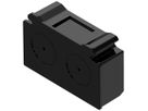 Endkappe SLV EASYLIGHT EC 65.3×41.2×16.2mm Kunststoff schwarz