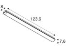 LED-Feuchtraumleuchte SLV WATERPROOF 18/32W 4130lm 830/840 IP66 1236×80mm grau
