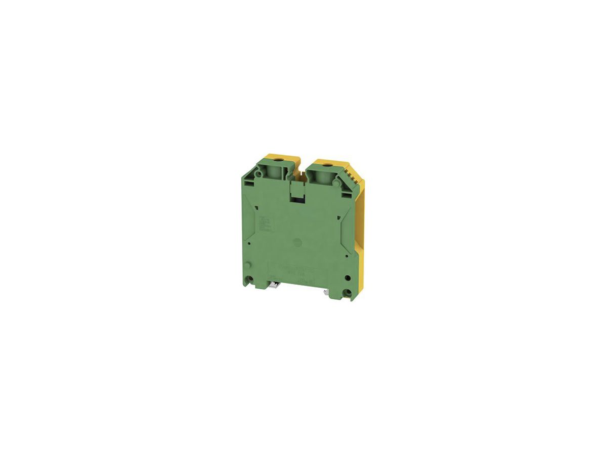Schutzleiter-Reihenklemme Weidmüller WPE N Schraubanschluss 70mm² grün-gelb
