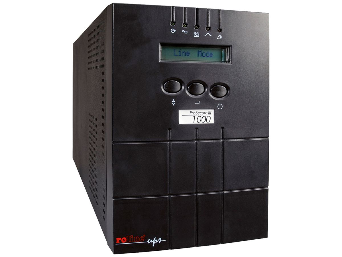 USV-Anlage ROLINE ProSecure III 1000 1L/1L 1000VA Online