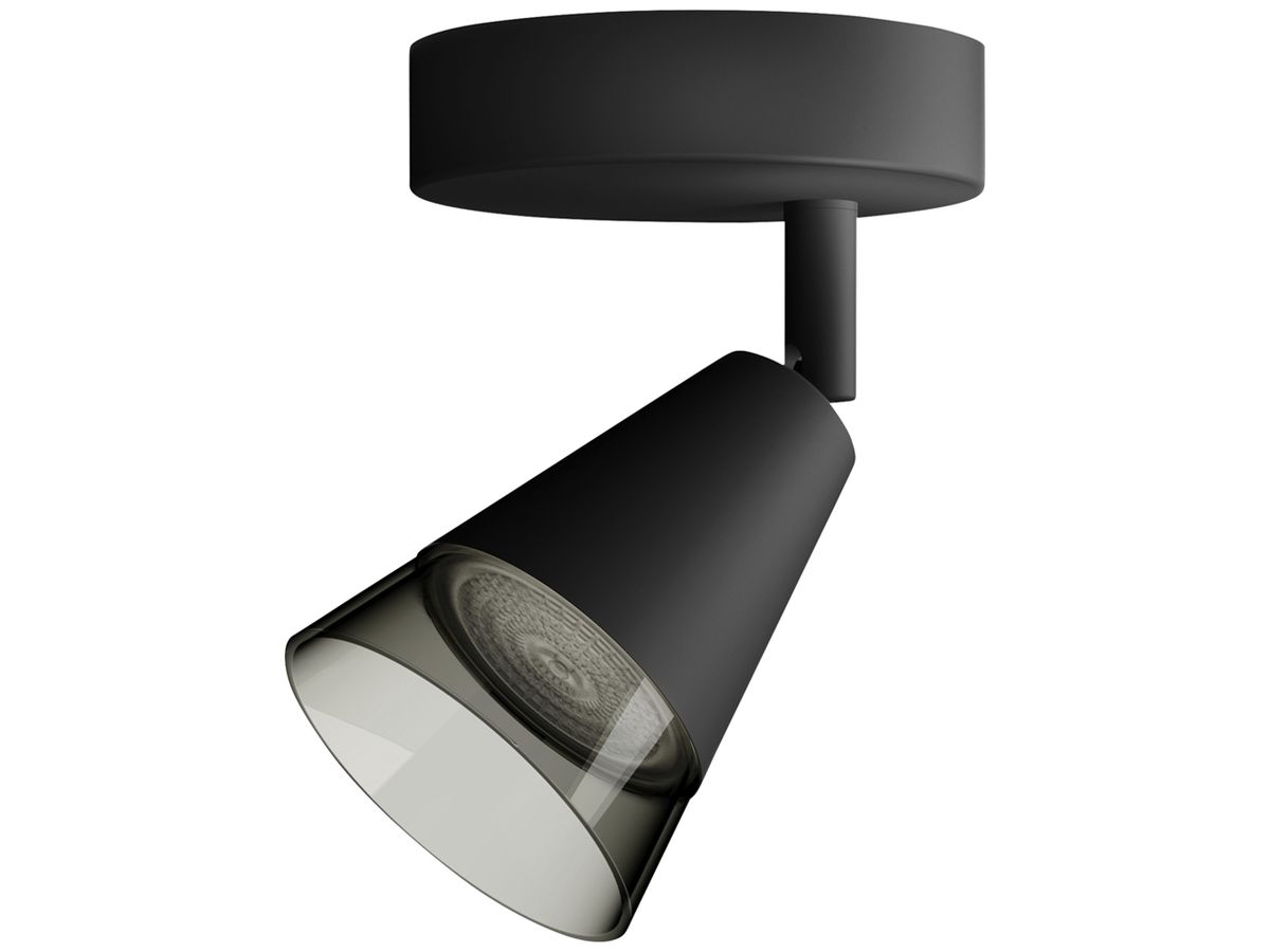 Spot Philips Cleft GU10 1×5W Ø100×127mm schwarz