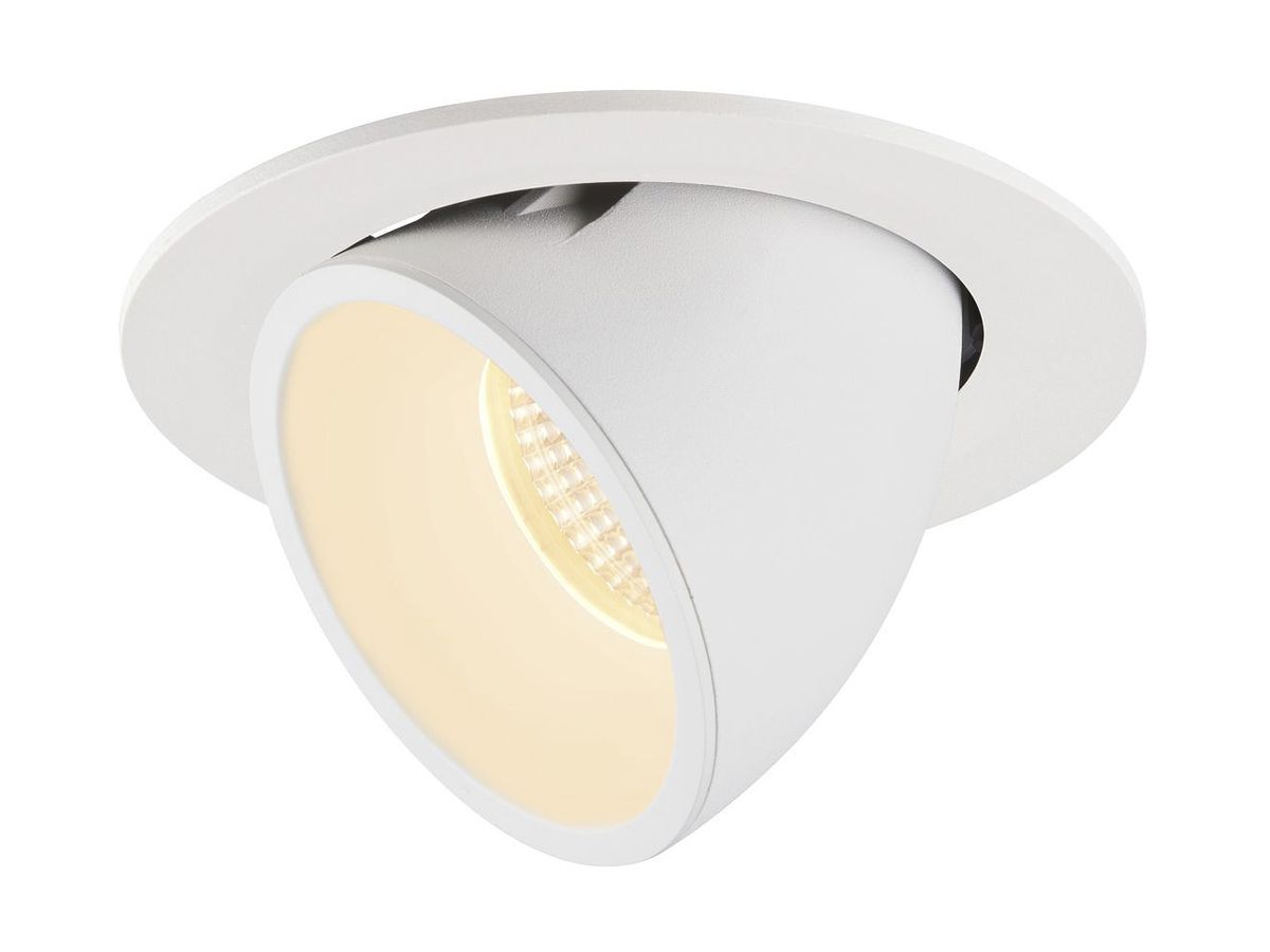 EB-LED-Downlight SLV NUMINOS GIMBLE L, 25.4W 700mA 2300lm 3000K 20° ws
