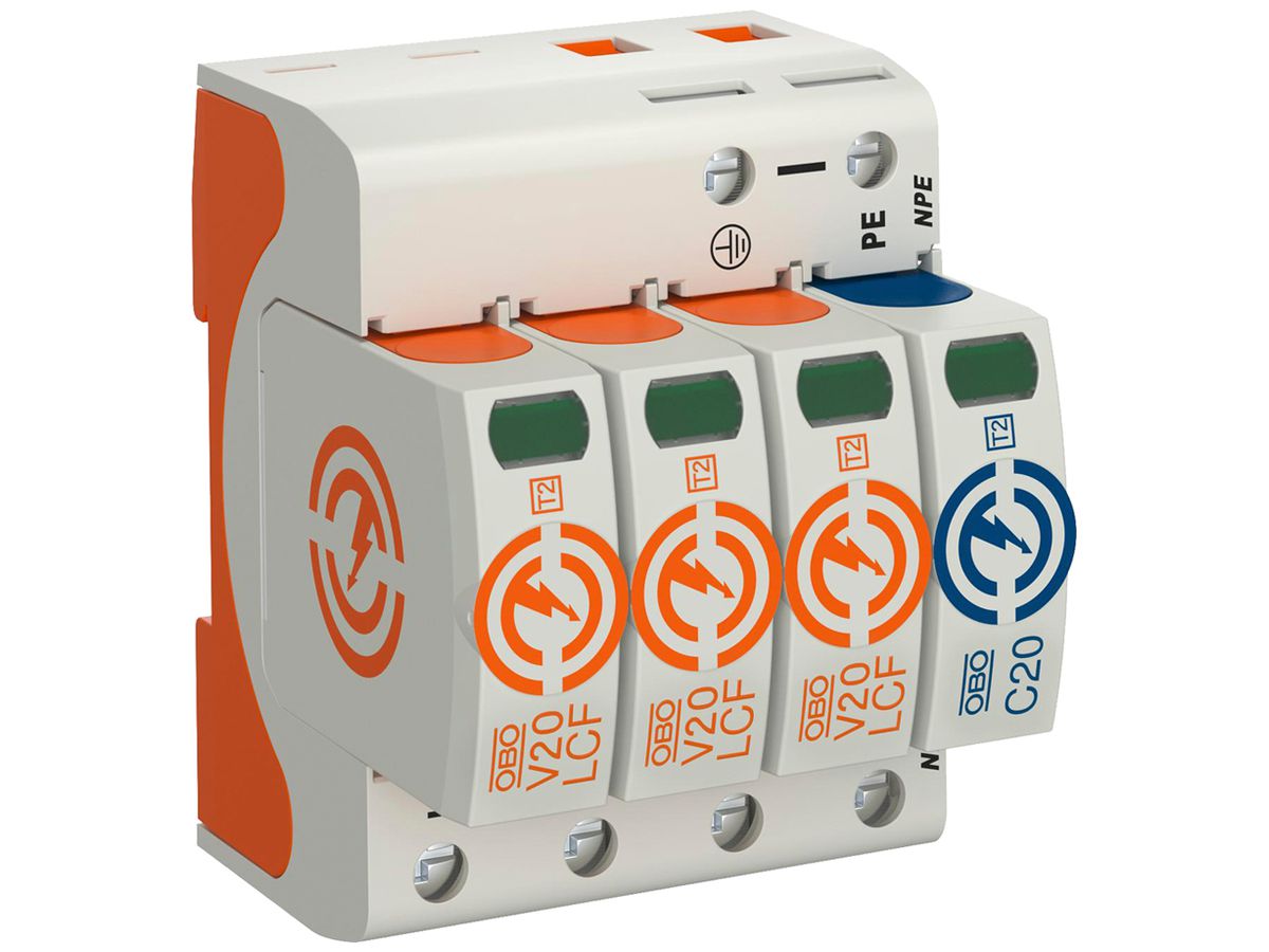 Überspannungsableiter Bettermann SurgeController V20-LCF-3+1-280