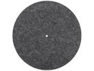 Leuchtenschirm SLV GRIP FLAT rund gerade Filz Ø500×6mm anthrazit unifarbig