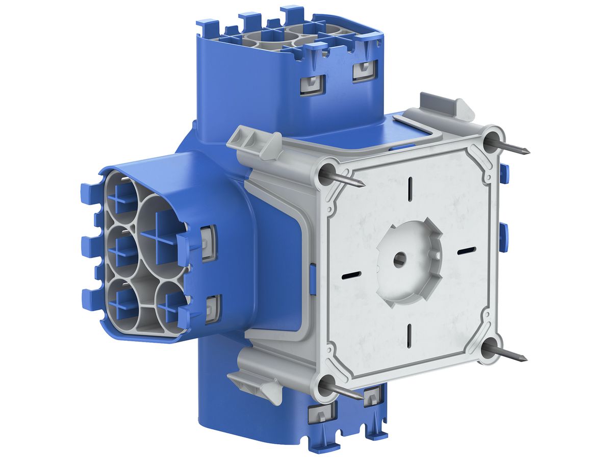 Einlasskasten AGRO 115×115×115mm für KRFG-Rohre