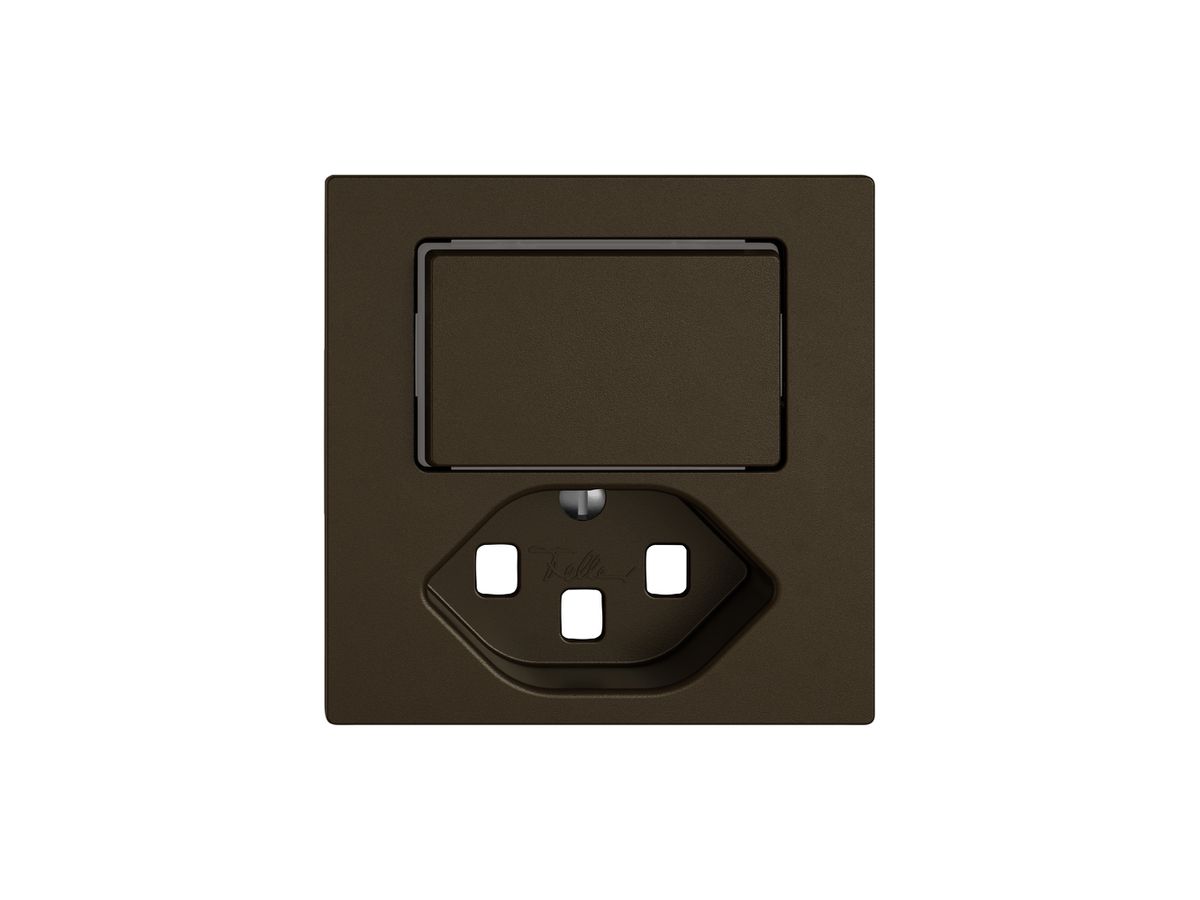 Montageset EDIZIO.liv SNAPFIX® für Kombi.T23 m.1 Knopf bel.m.Seitenlinse br