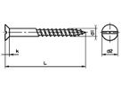 SK-Holzschraube 5×100mm verzinkt