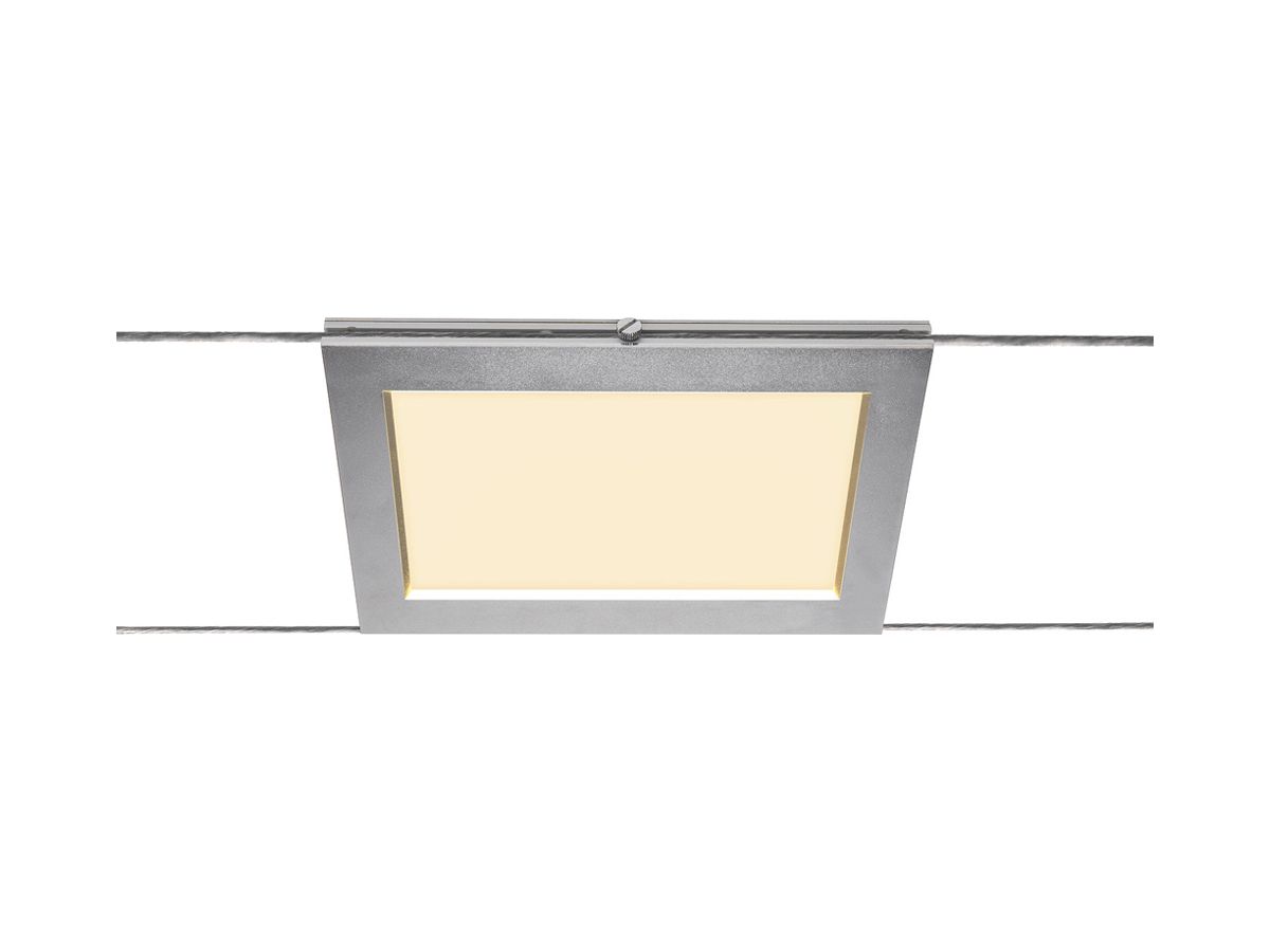 LED-Downlight SLV TENSEO PLYTTA RECTANGULAR 9.8W 750lm 2700K 240×175mm chrom