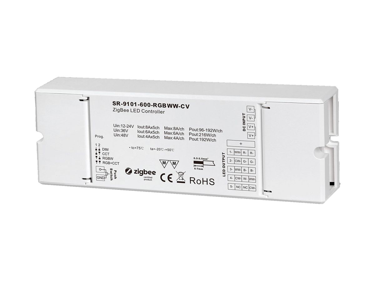 LED-Betriebsgerät SUNRICHER SR-9101 0…1080W OUT:12…48V 0…20000mA Zigbee