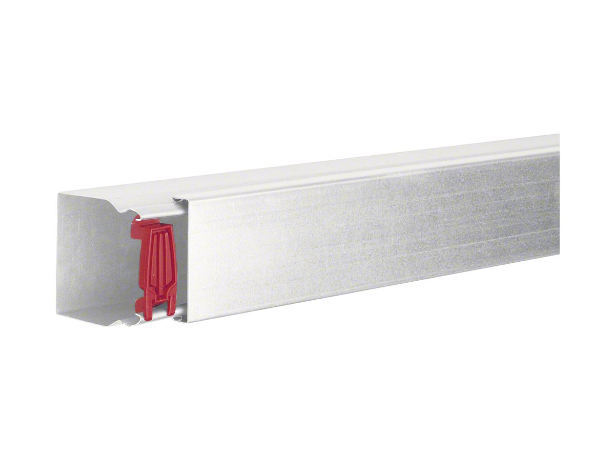 Installationskanal tehalit LFS 60×60×2000mm (B×H×L) Stahl verkehrsweiss