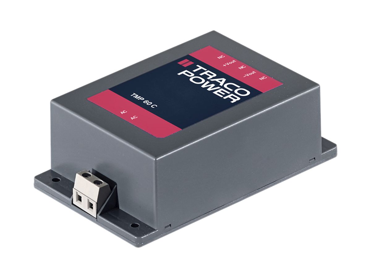 Netzteil Traco TMP 60105C, 51W 10A 5.1VDC 67.8×112×38mm