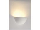 Wandleuchte SLV GL 101, E14 40W Gips rund IP20 weiss